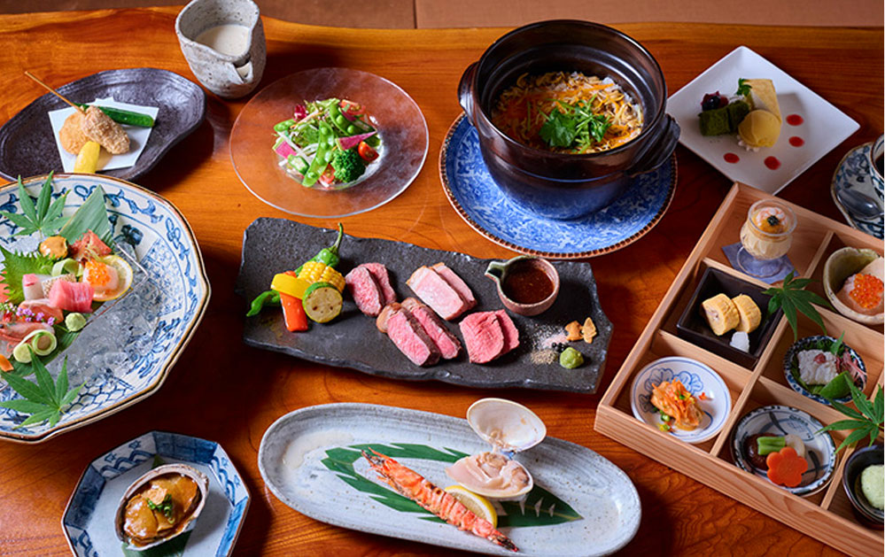 昼のおもてなし懐石風コース